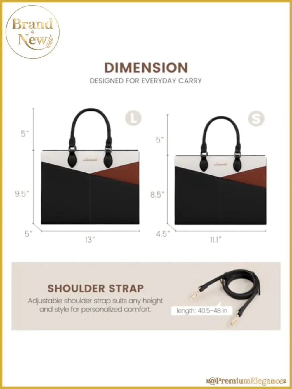 Vintage Style Women's Tote Bag PU Leather Satchel Shoulder Crossbody Purse